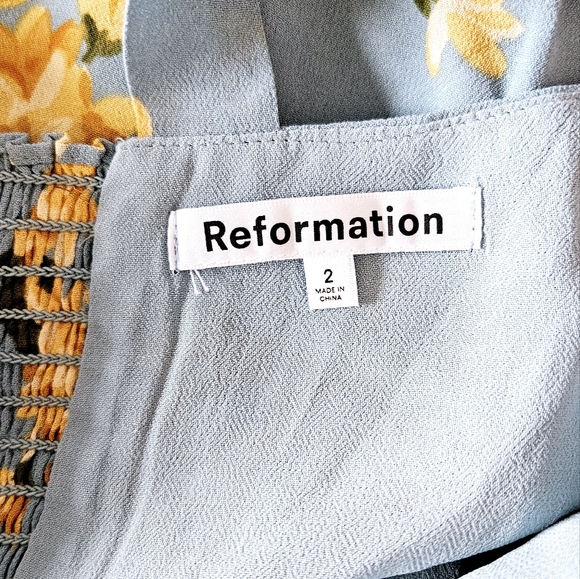 New Reformation Niara Sun Dress in Carmela Sundress - Picture 7 of 7